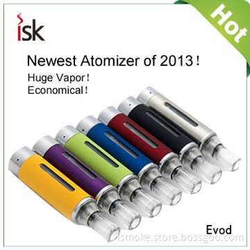 2013 Newest & Hottest Evod Atomizer in Rainbow Colors